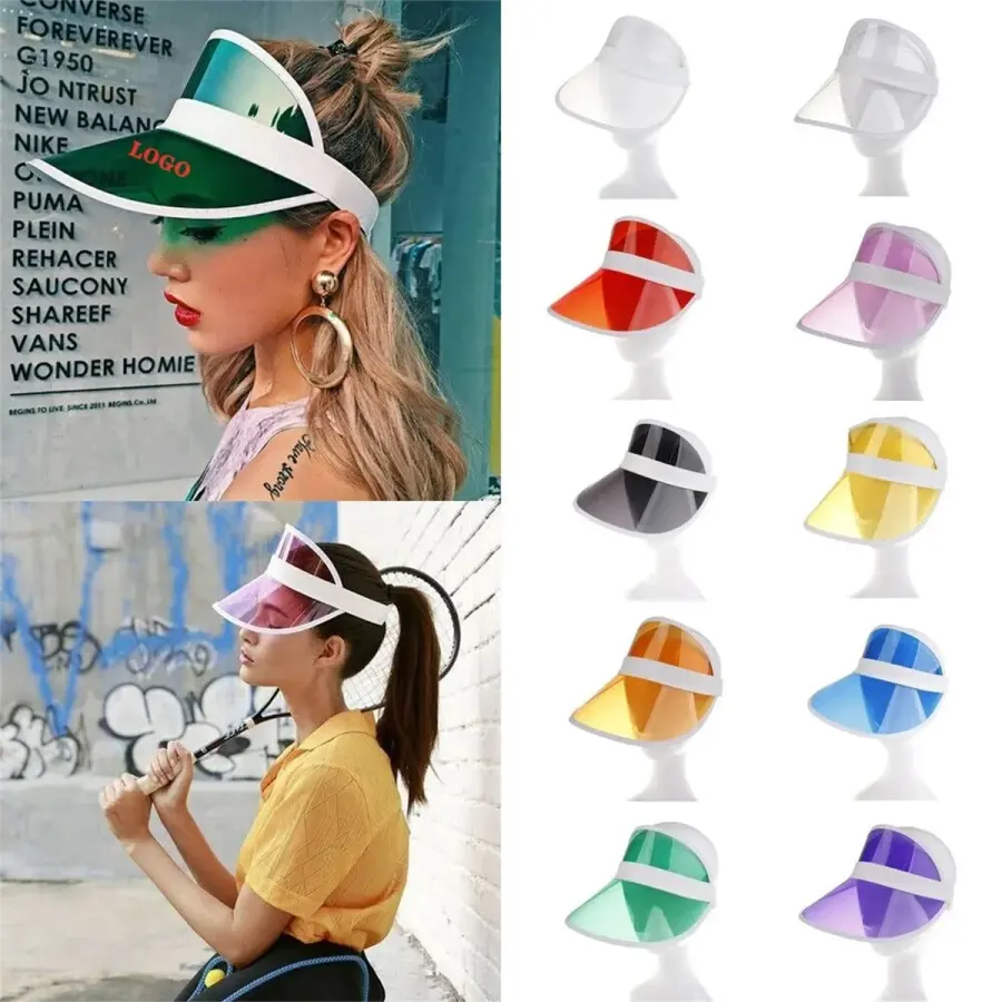 Transparent Summer Sun Visor