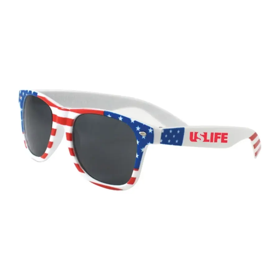 USA Patriotic Miami Sunglasses in Red-White-Blue