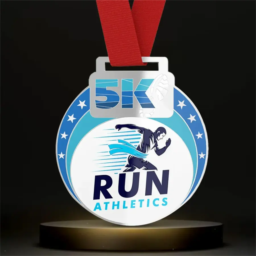 UV Printed 5K Medals