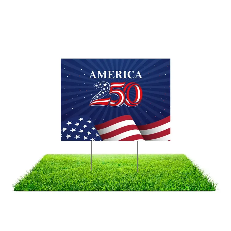 Yard sign (1ft x 1ft) SQFT