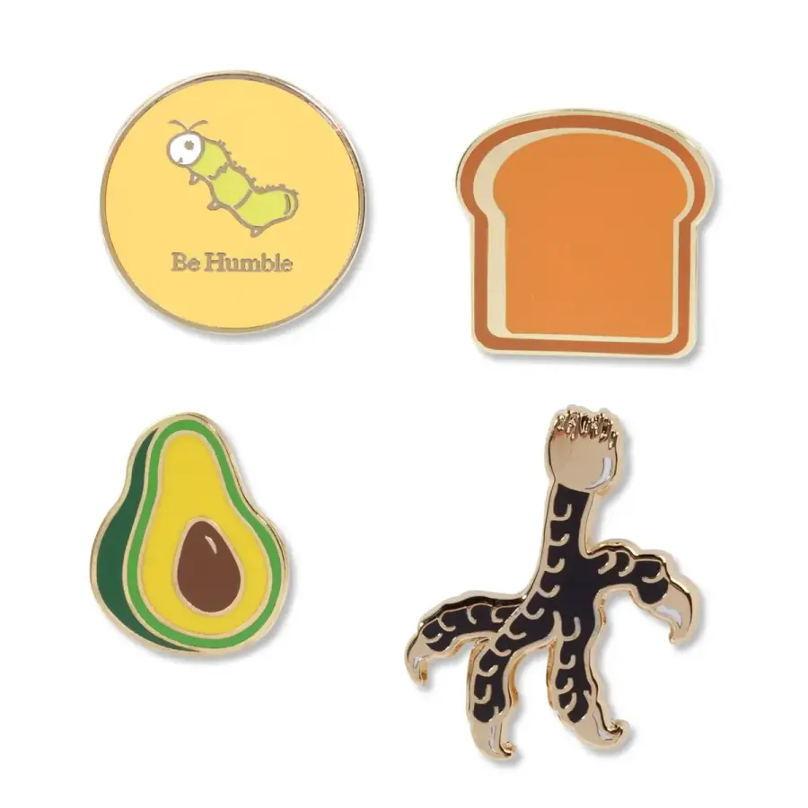 3/4" Hard Enamel Lapel Pin