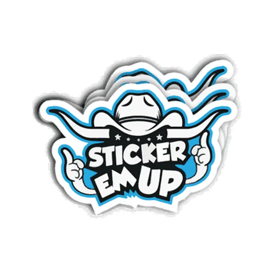 3" x 3" Vinyl Die-Cut Full Color Stickers