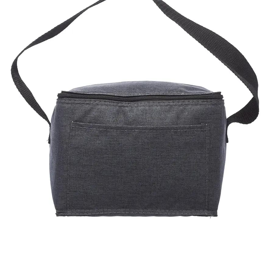 6 Pack Insulated Heathered Lunch Bag