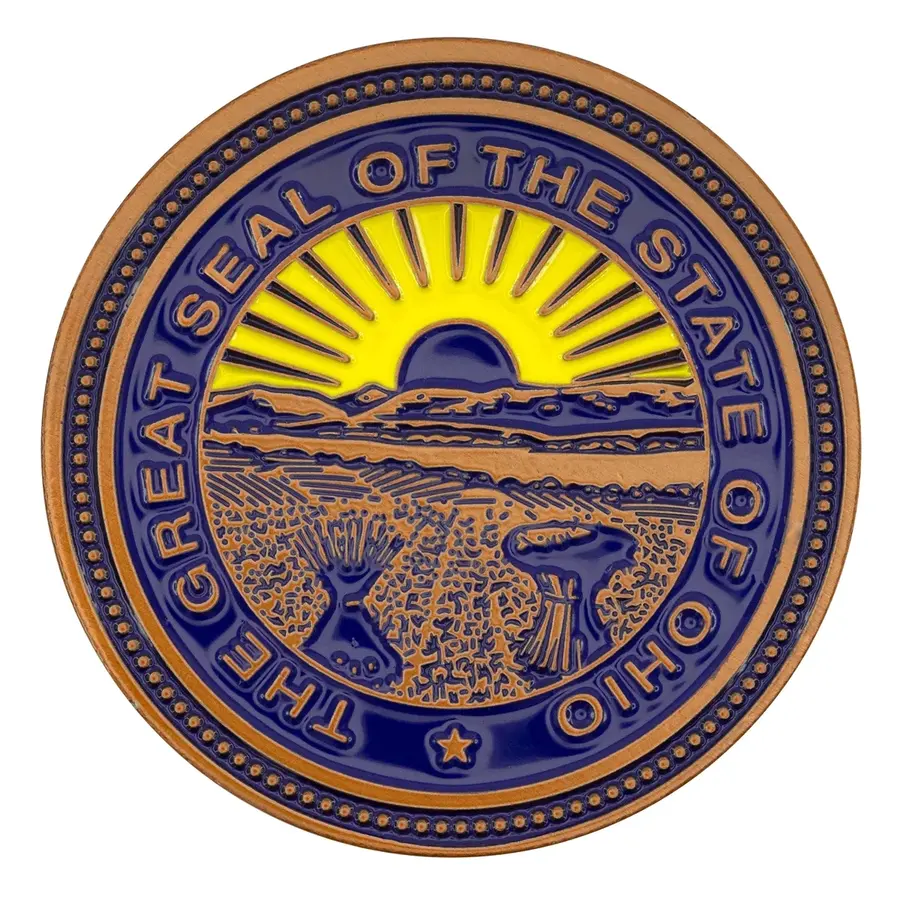Custom Challenge Coin - Die Struck Economy Enamel