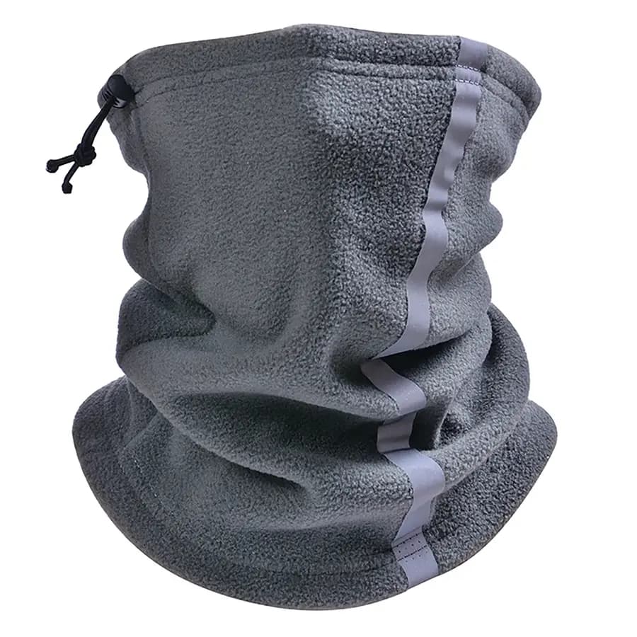 Fleece Neck Warmer Gaiter Thick Thermal Windproof for Unisex