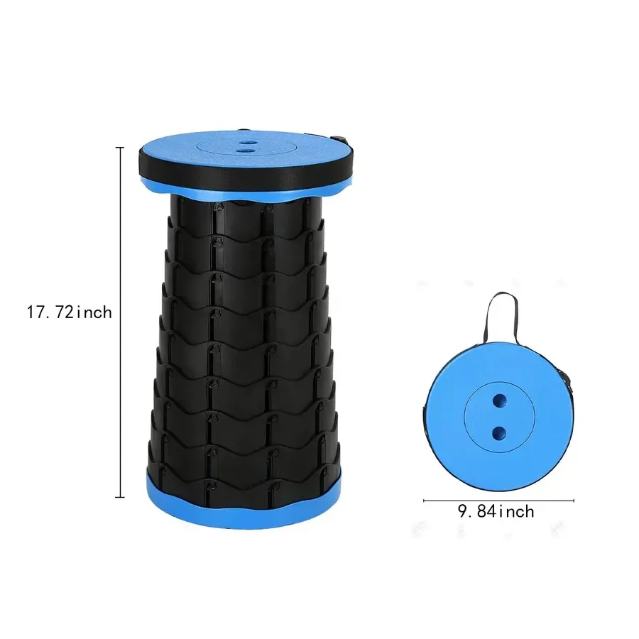Outdoor Camping Portable Folding Ultralight Telescopic Stool