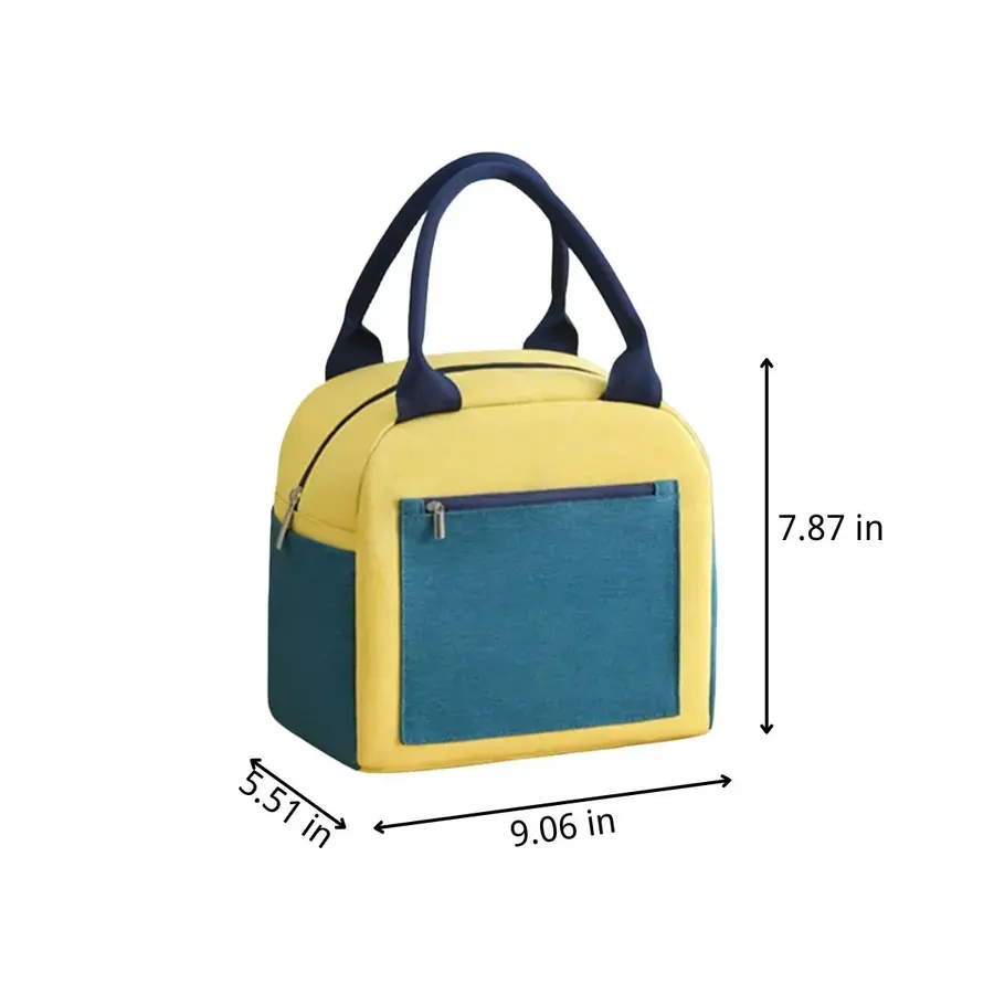Reusable Work Office Picnic Tote Insulated Lunch Cooler Bag