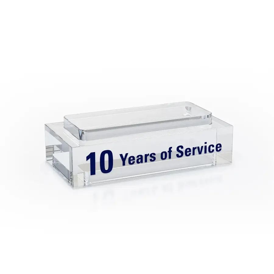 Stackable Clear Acrylic Bar Milestone Awards
