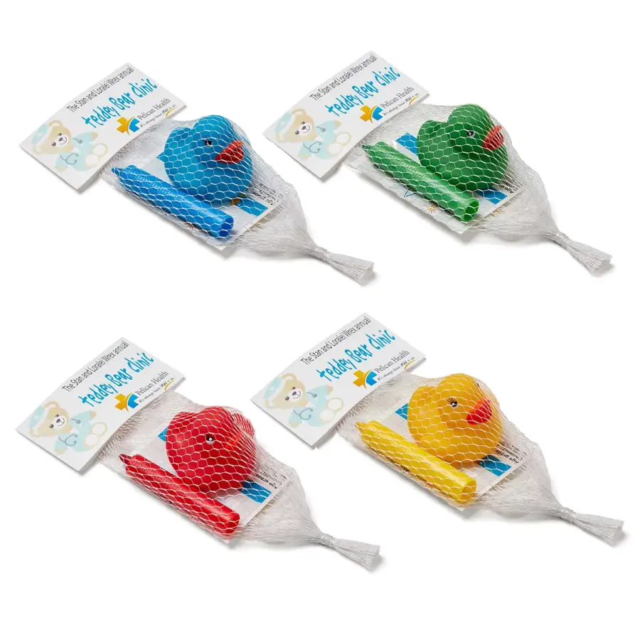 Bathtub Crayons with Rubber Duck