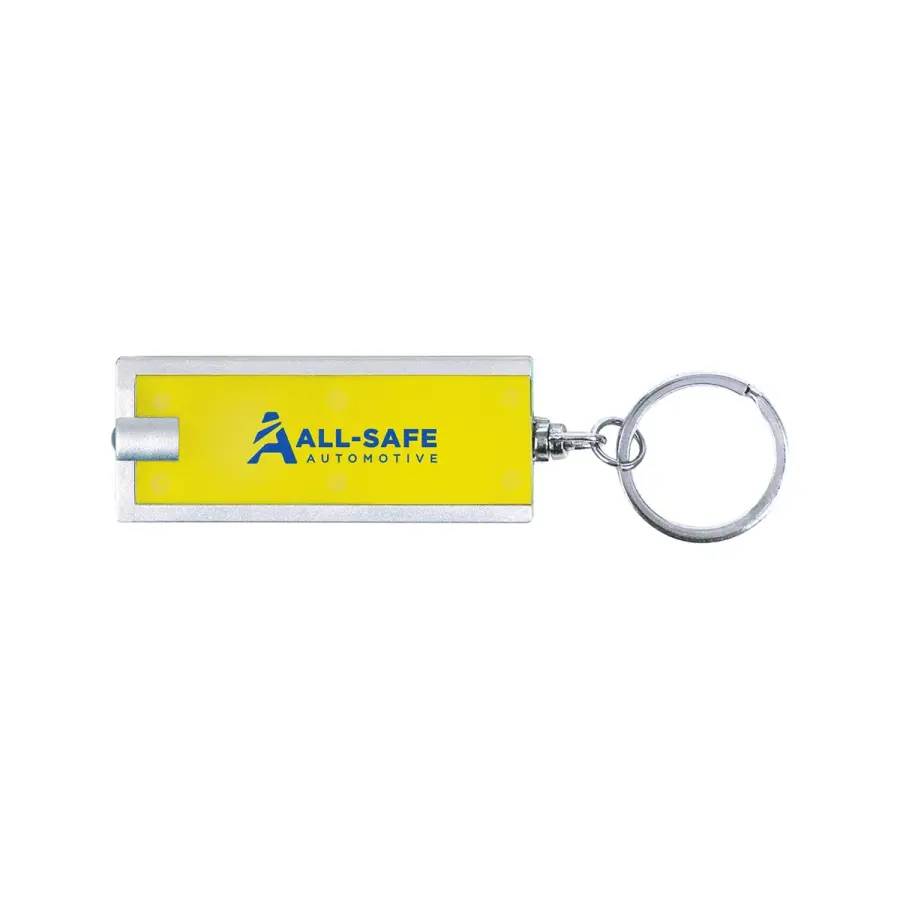 Deco LED Flashlight With Keychain