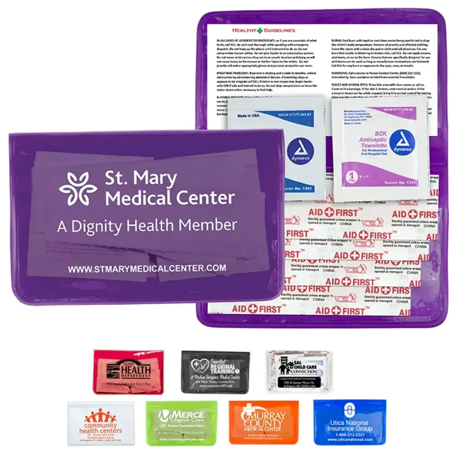 HEAL-ON-THE-GO 7 Piece Economy First Aid Kit