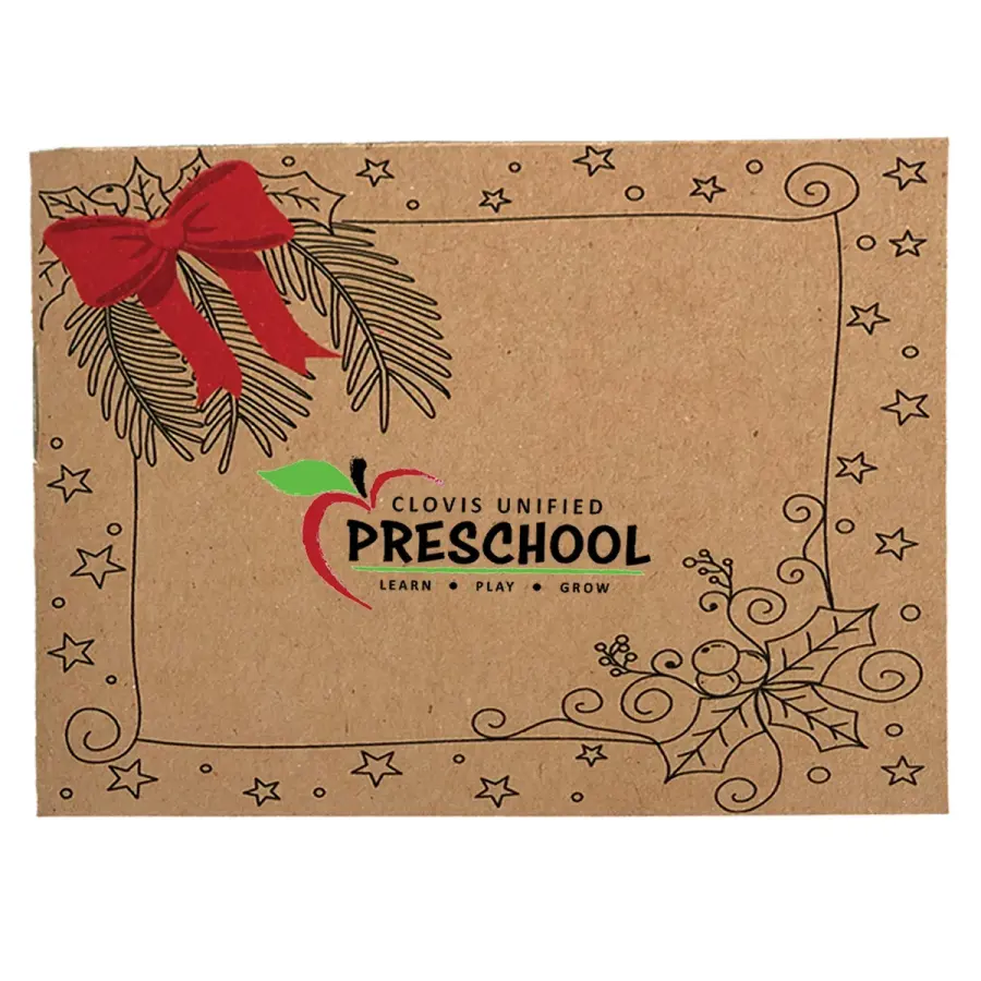 Holiday Kids Coloring Book & 6-Color Pencil Set To-Go