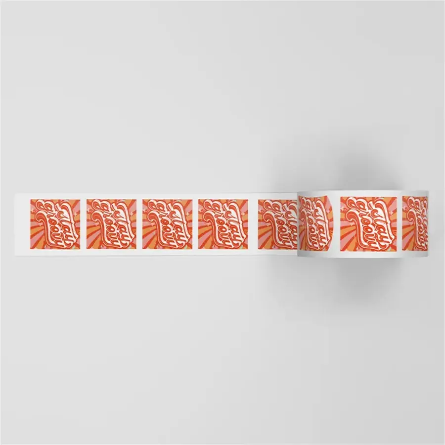Square Roll Labels 3x3
