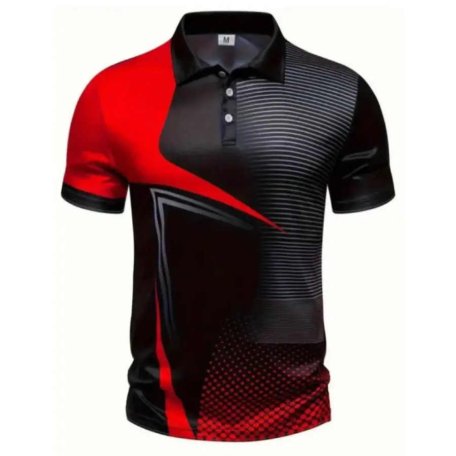 Unisex 140 GSM Sublimation Short Sleeve Polo Shirt
