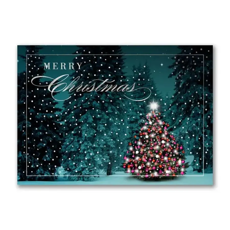 Woodland Magic Merry Christmas Card