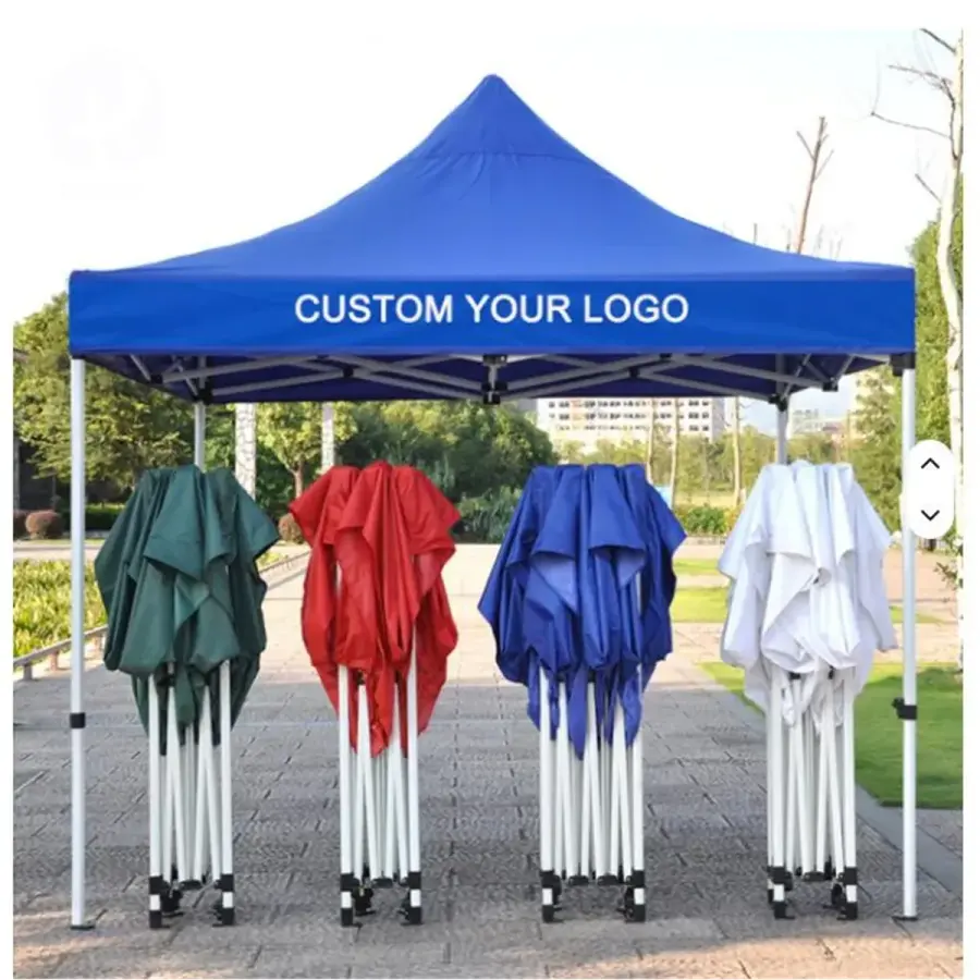 10' x 10' Heavy-Duty Custom Printed Tent Canopy