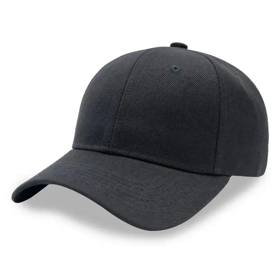 6 Panel Poly Twill Baseball Cap