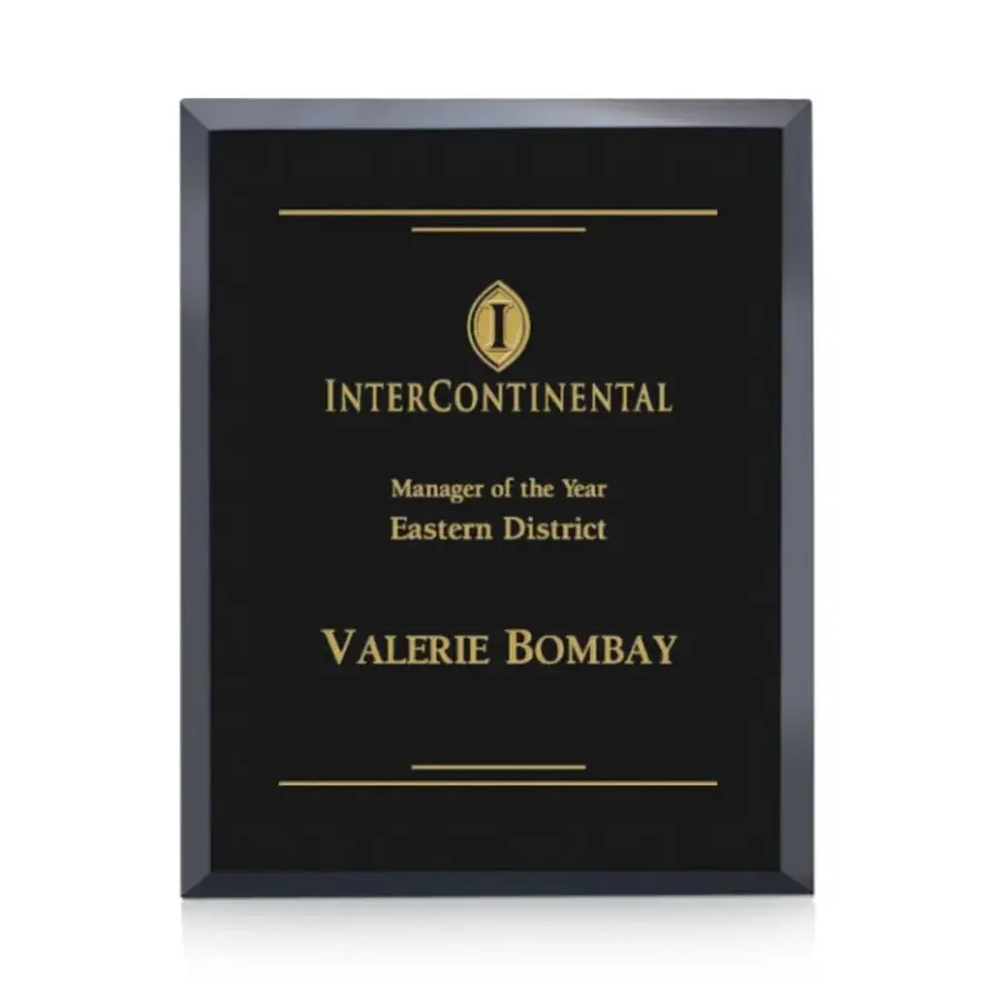Avonlea Plaque - Black