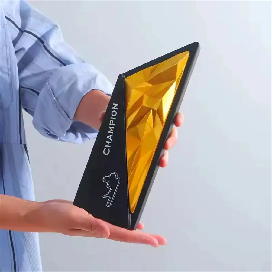 Crystal Triangle Trophy Award