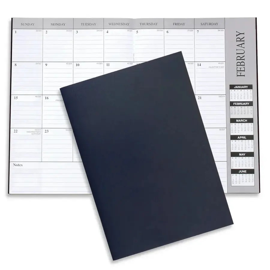 Monthly Desk Planner - Leatherette
