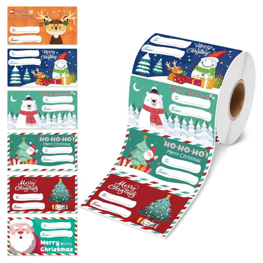 Customizable Tags for Christmas Gifts
