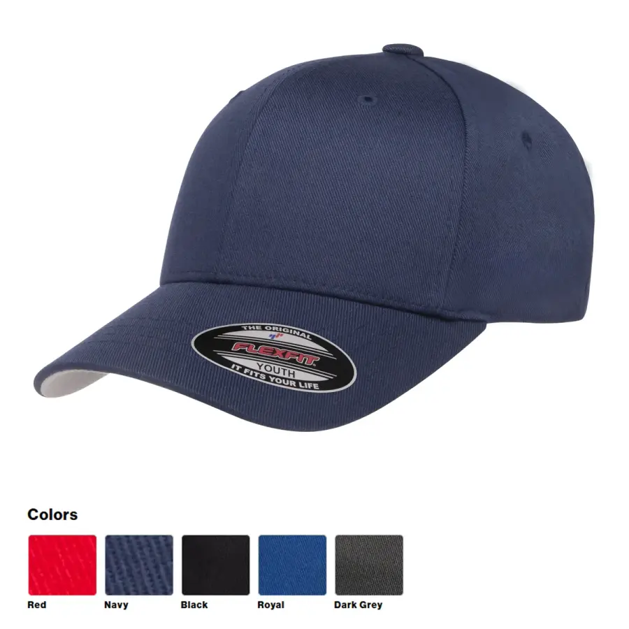Flexfit Wooly Combed Youth Fitted Cap