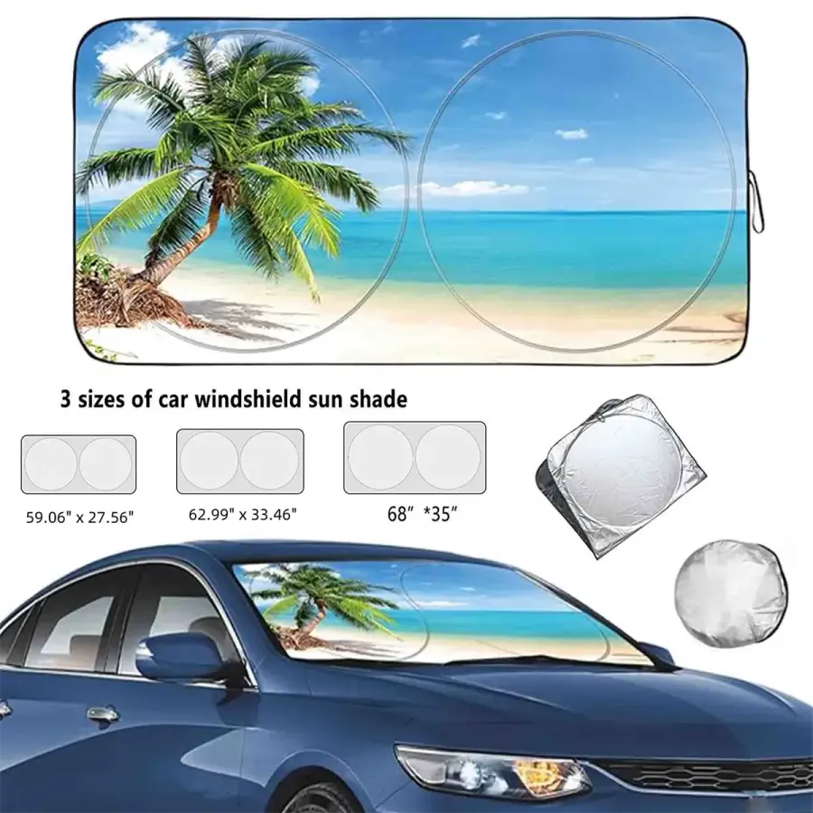 Full Color Car Sun Shade Windshield