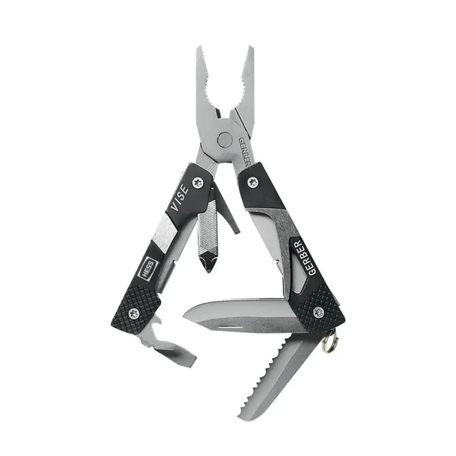 Geber Vise Mini Multi-Tool - Black in Black