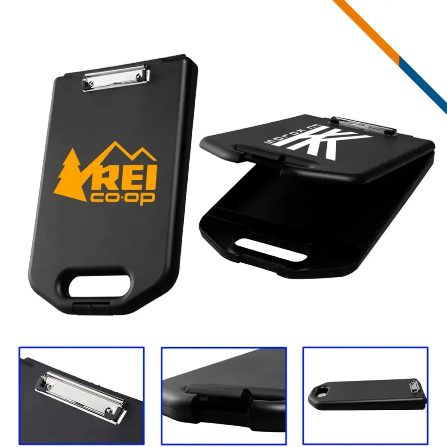 Hucary Storage Clipboard in Black