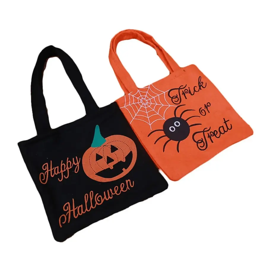 Kids Halloween Non-Woven Tote Bag
