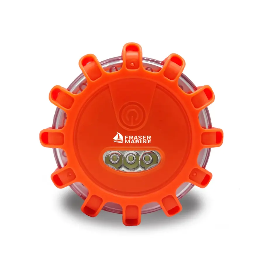 LED Road Flare in Orange