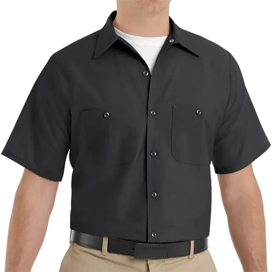Red Kap Shirts - Men's Short Sleeve Industrial Work
